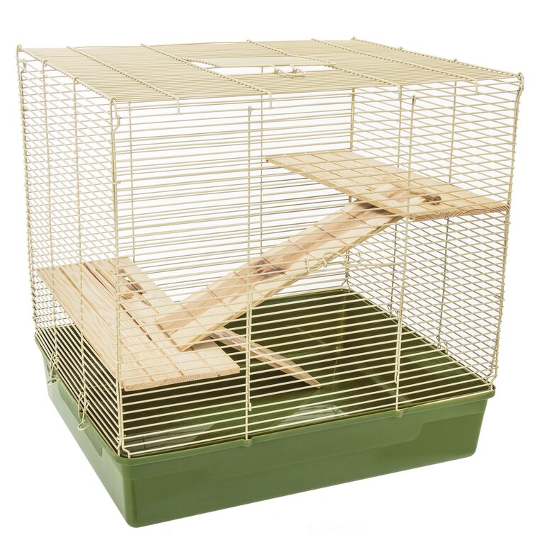 Three level store rat cage